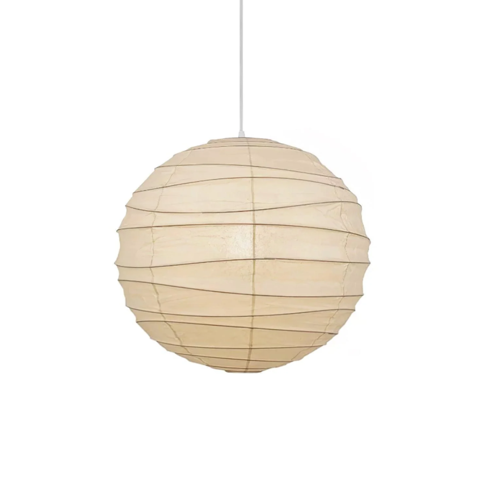 Washi Paper D Pendant Light - Yiarolight