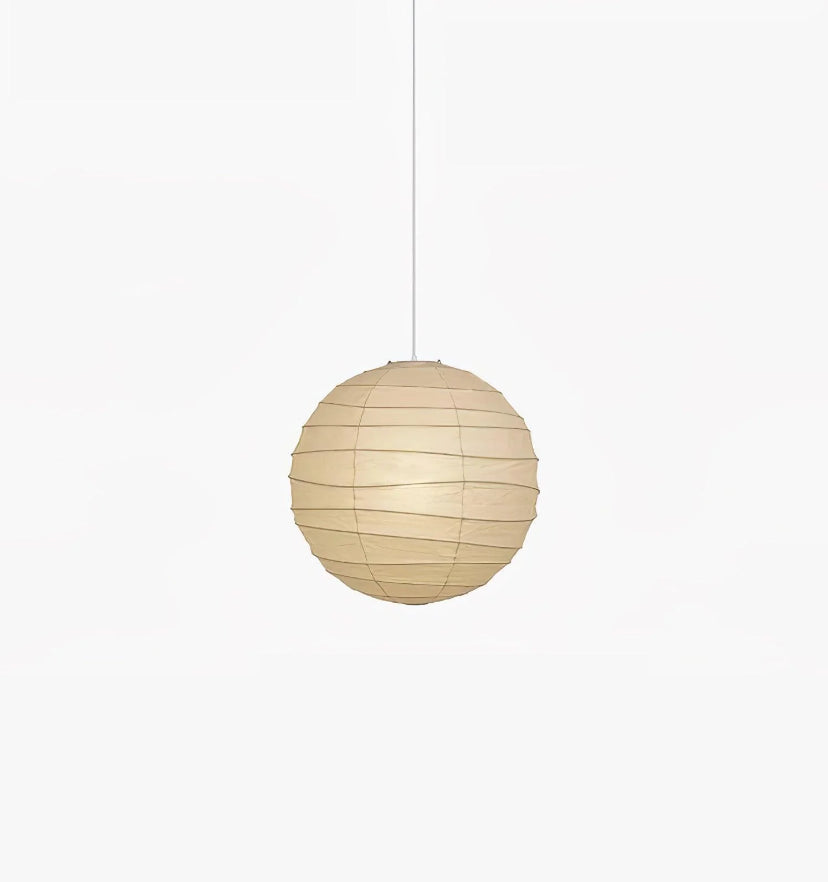 Washi Paper D Pendant Light - Yiarolight