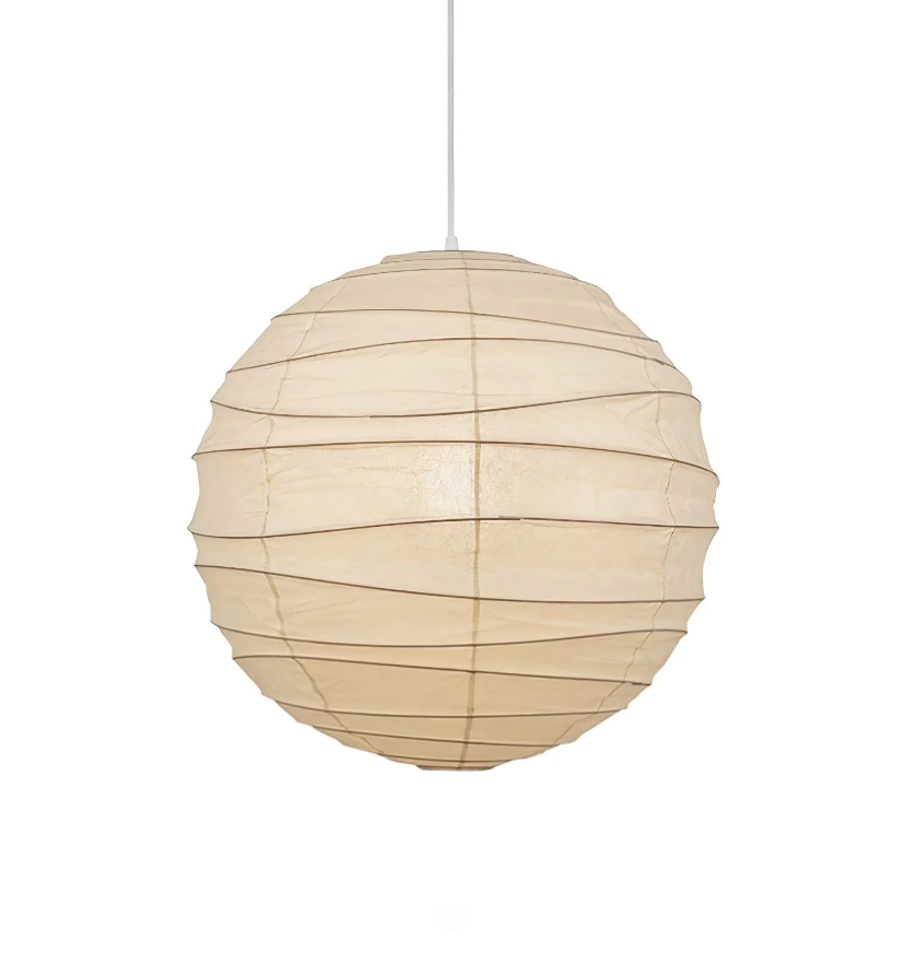 Washi Paper D Pendant Light - Yiarolight