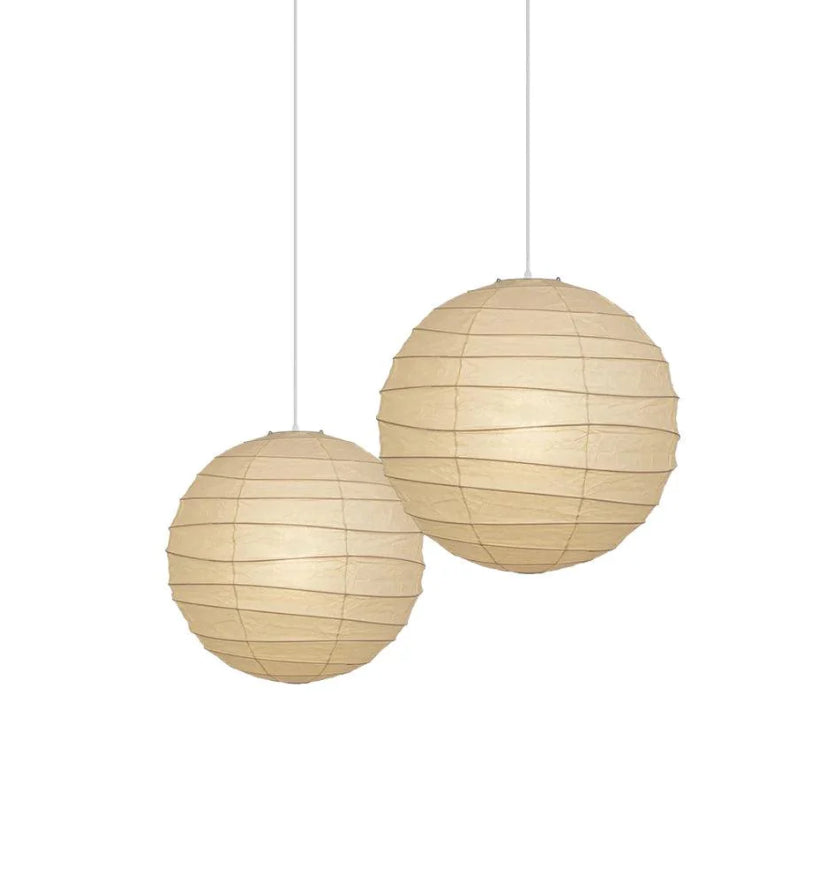 Washi Paper D Pendant Light - Yiarolight