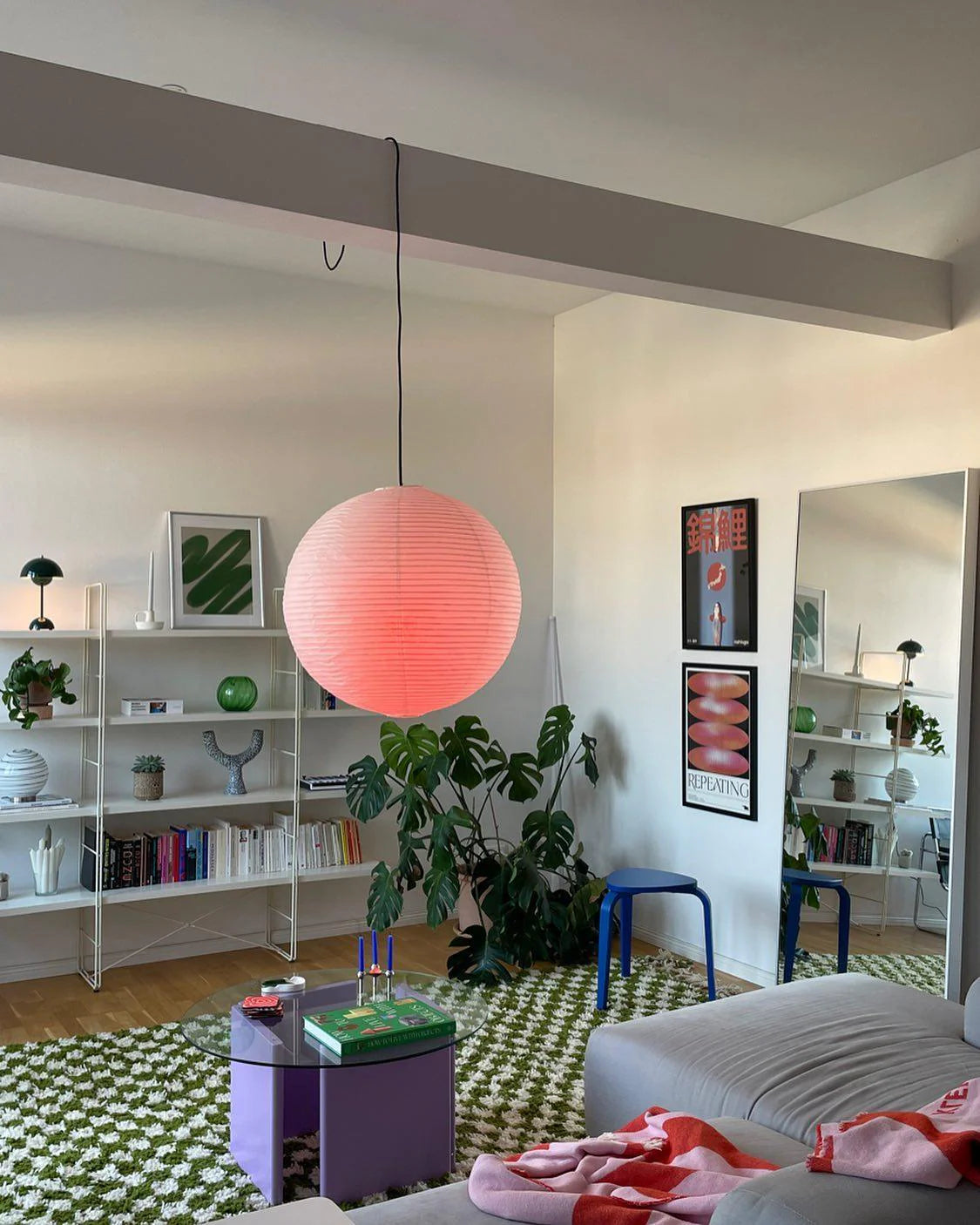 Akari A Pendant Swag Light - Yiarolight
