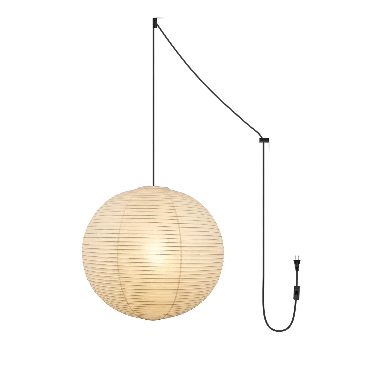 Akari A Pendant Swag Light - Yiarolight
