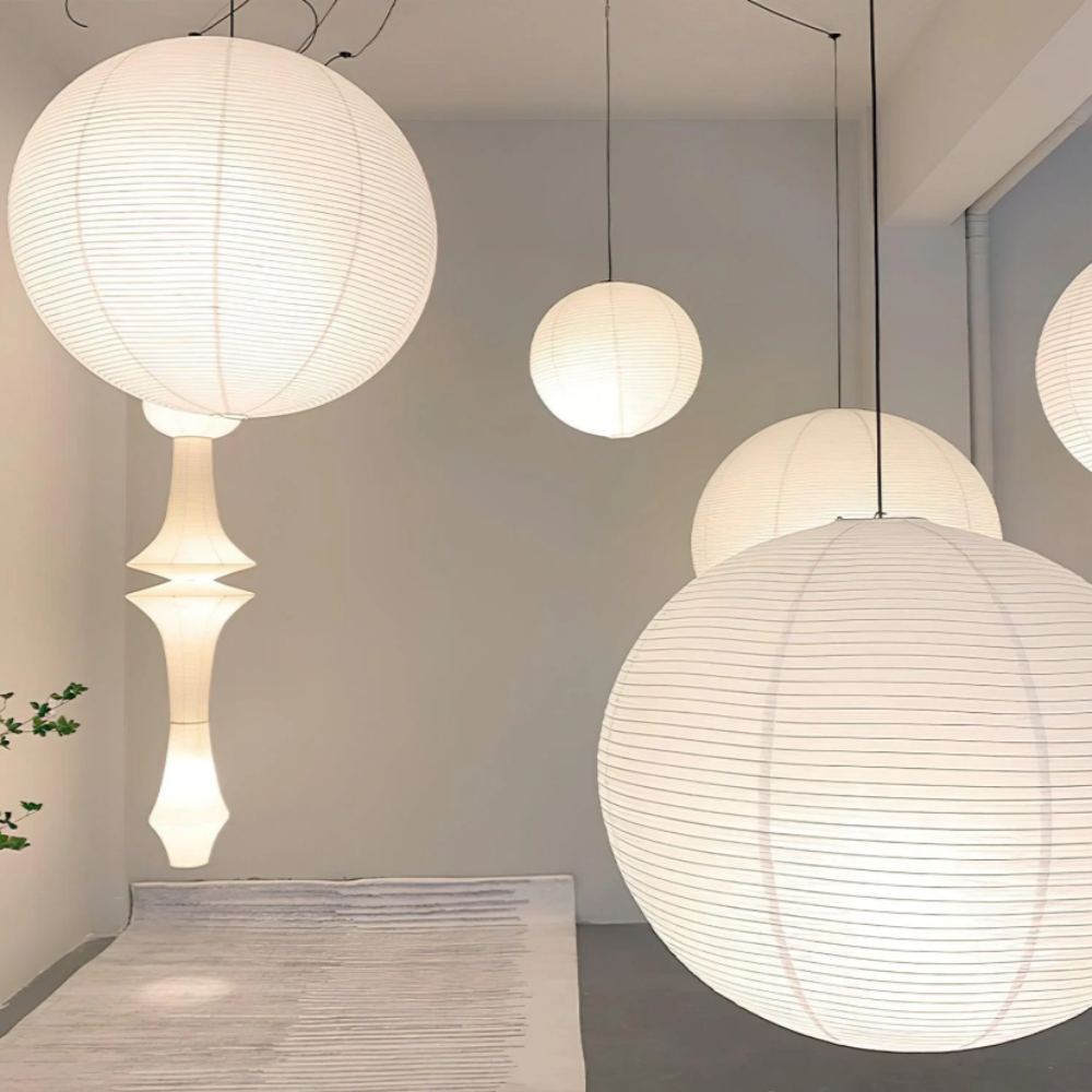 Akari A Pendant Swag Light - Yiarolight
