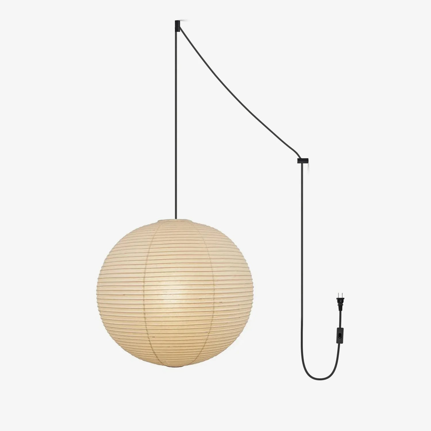 Akari A Pendant Swag Light - Yiarolight