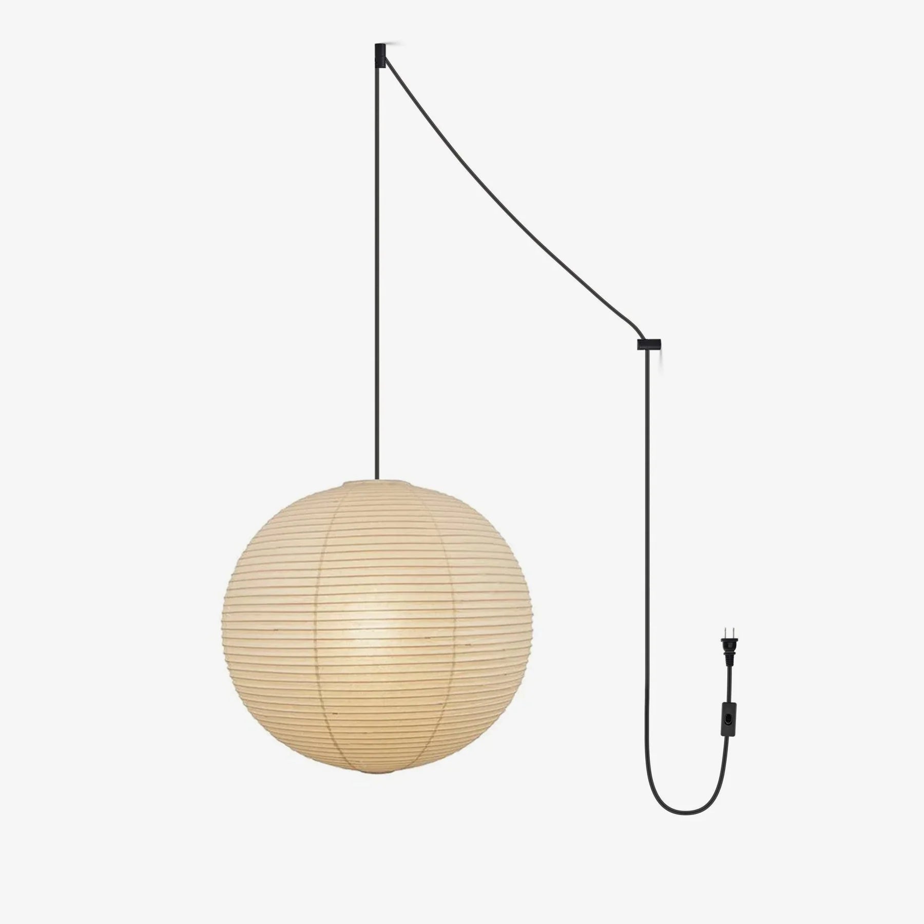 Akari A Pendant Swag Light - Yiarolight
