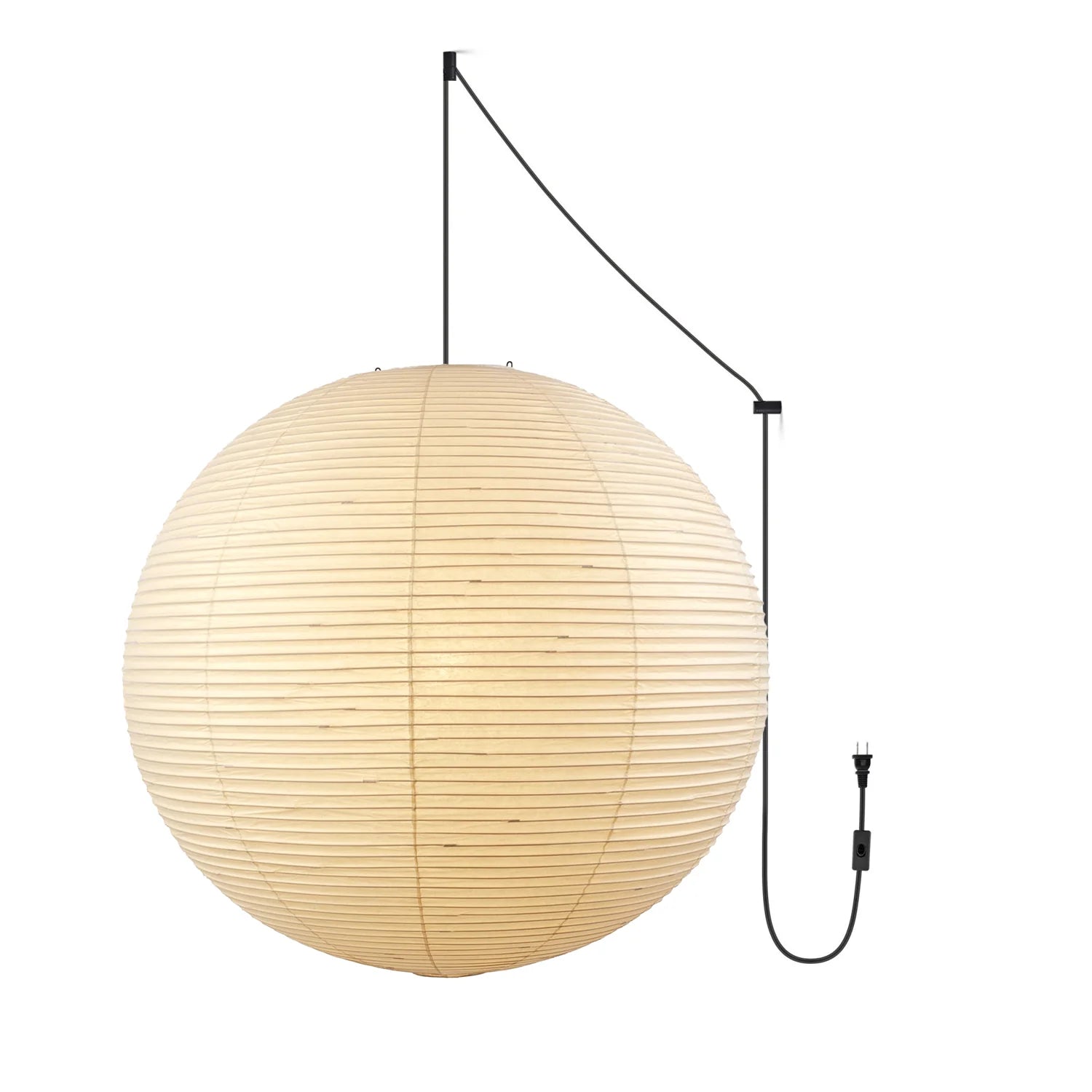 Akari A Pendant Swag Light - Yiarolight