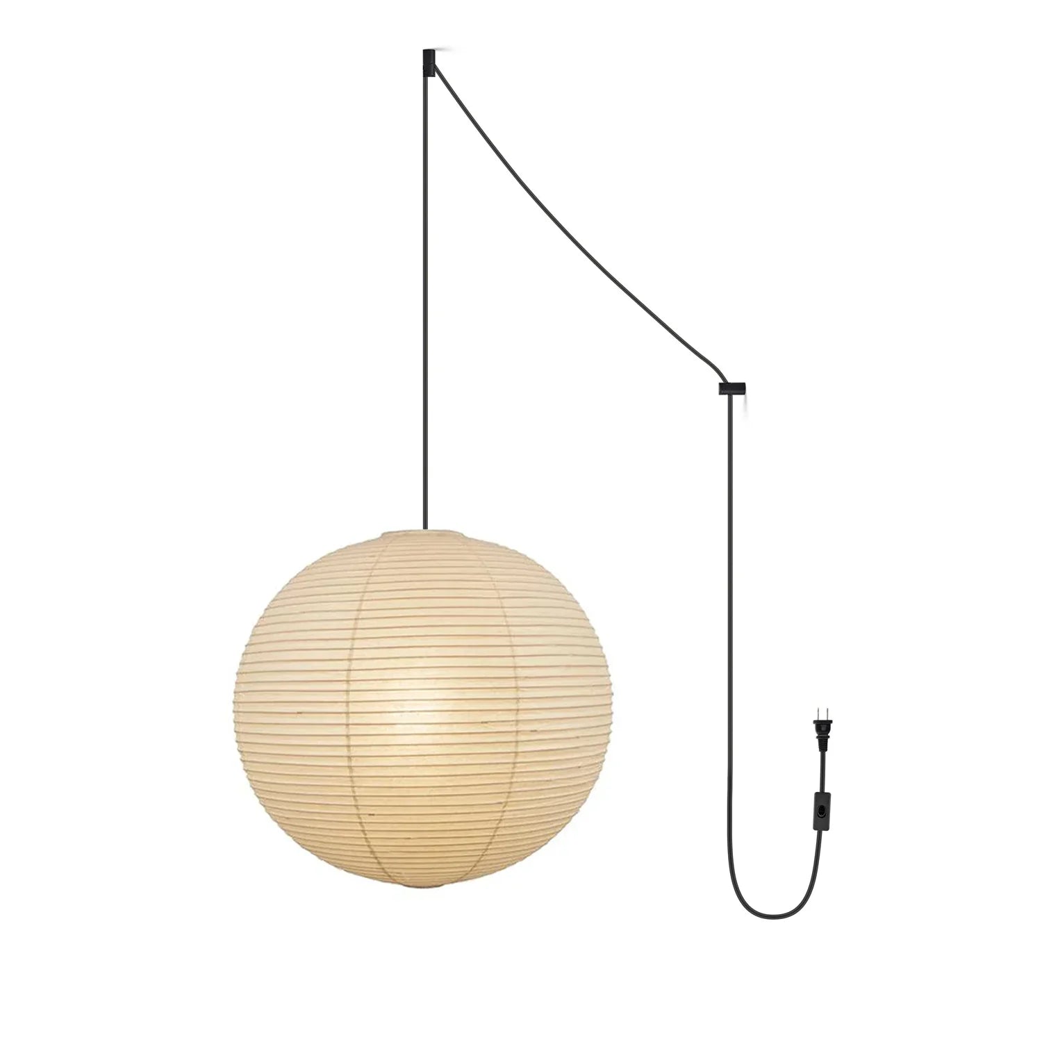Akari A Pendant Swag Light - Yiarolight