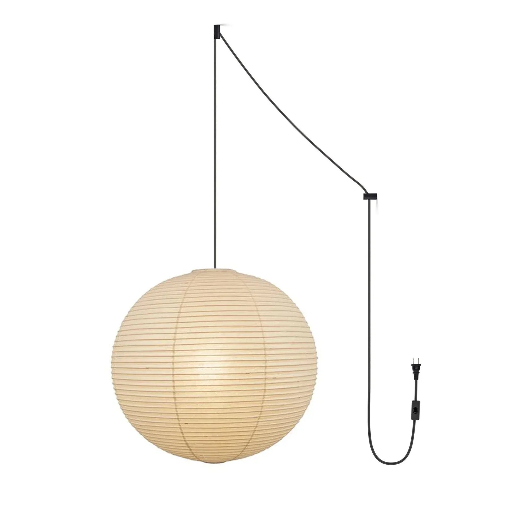 Akari A Pendant Swag Light - Yiarolight