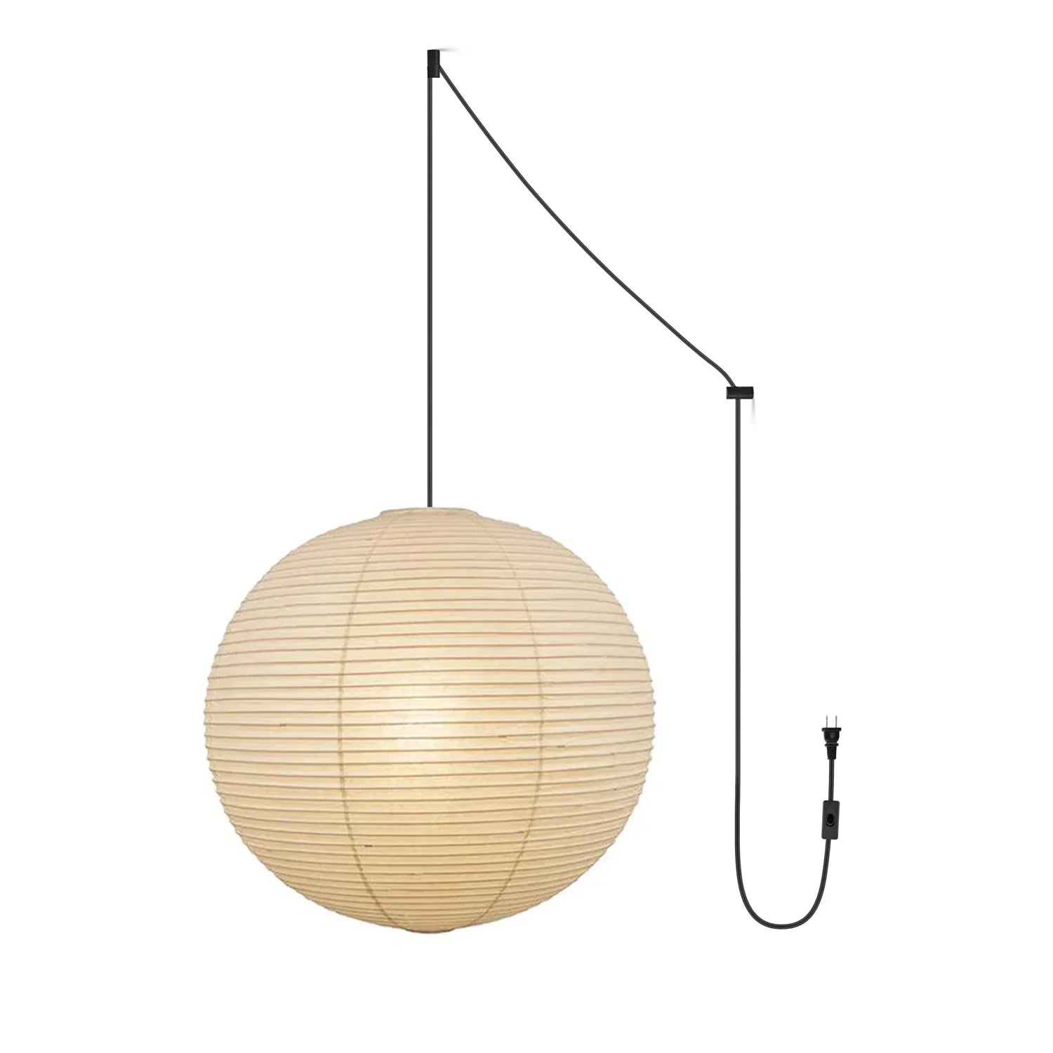 Akari A Pendant Swag Light - Yiarolight