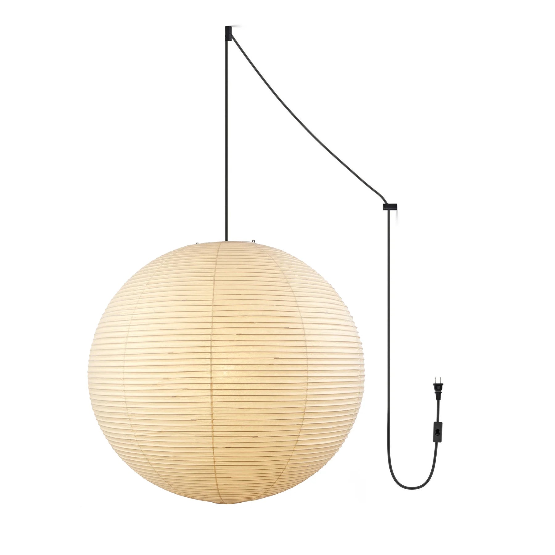 Akari A Pendant Swag Light - Yiarolight