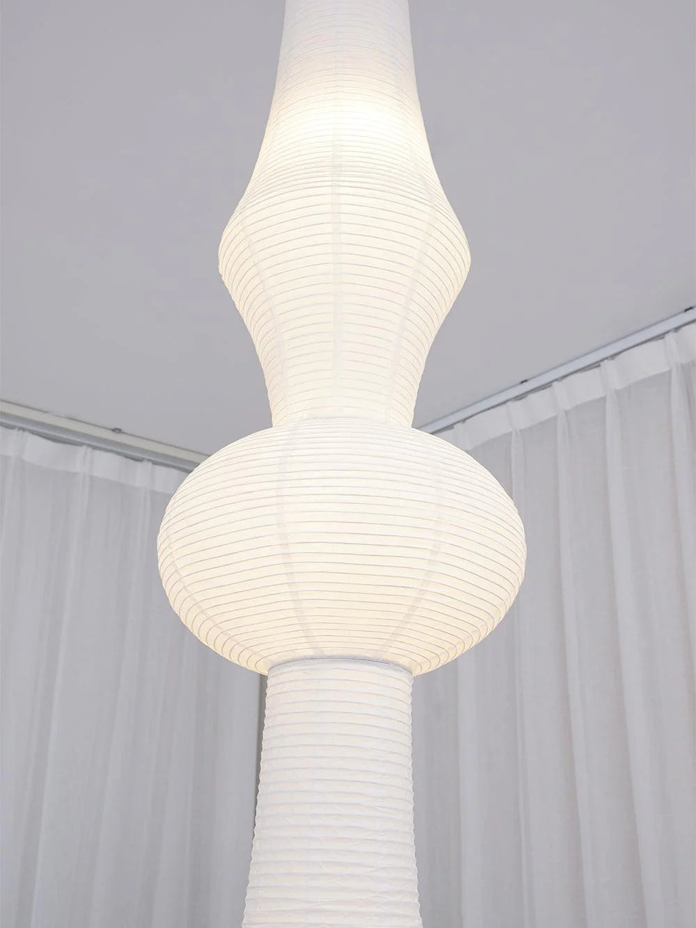 Washi Paper E Pendant Light - Yiarolight