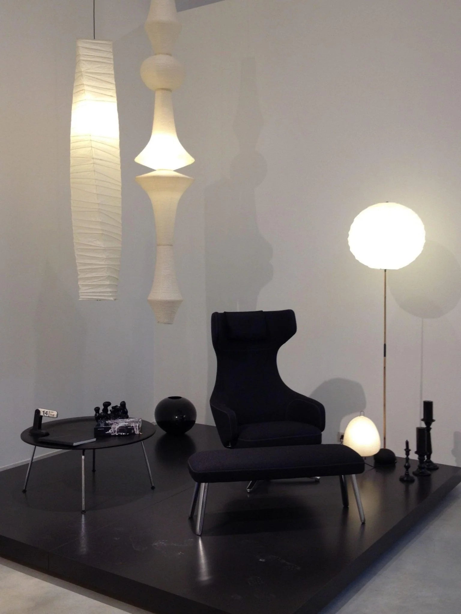 Washi Paper E Pendant Light - Yiarolight