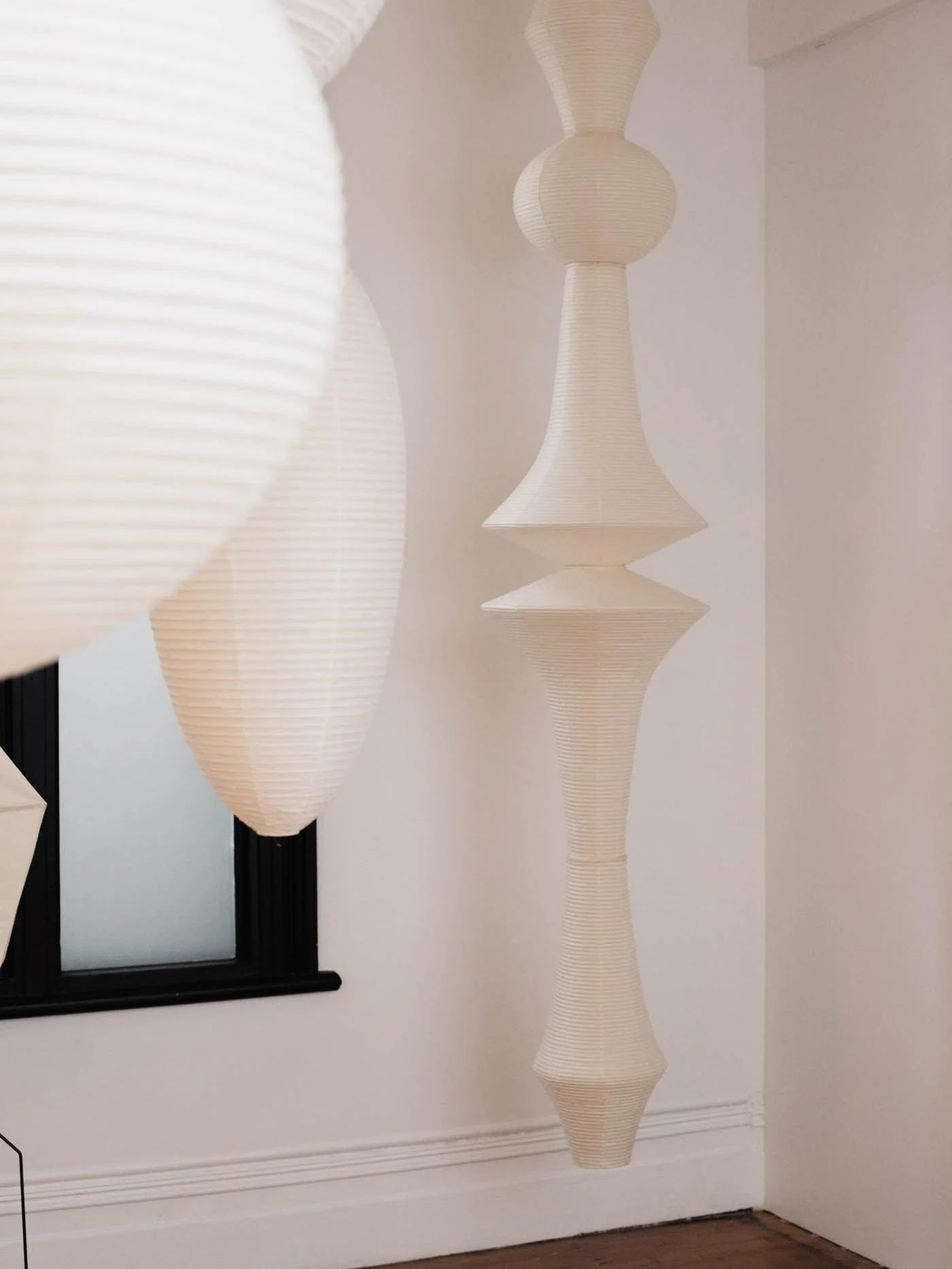 Washi Paper E Pendant Light - Yiarolight