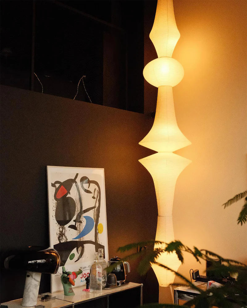 Washi Paper E Pendant Light - Yiarolight