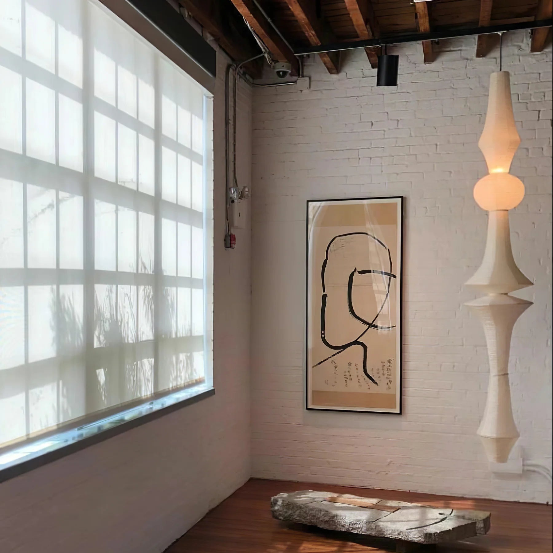 Washi Paper E Pendant Light - Yiarolight