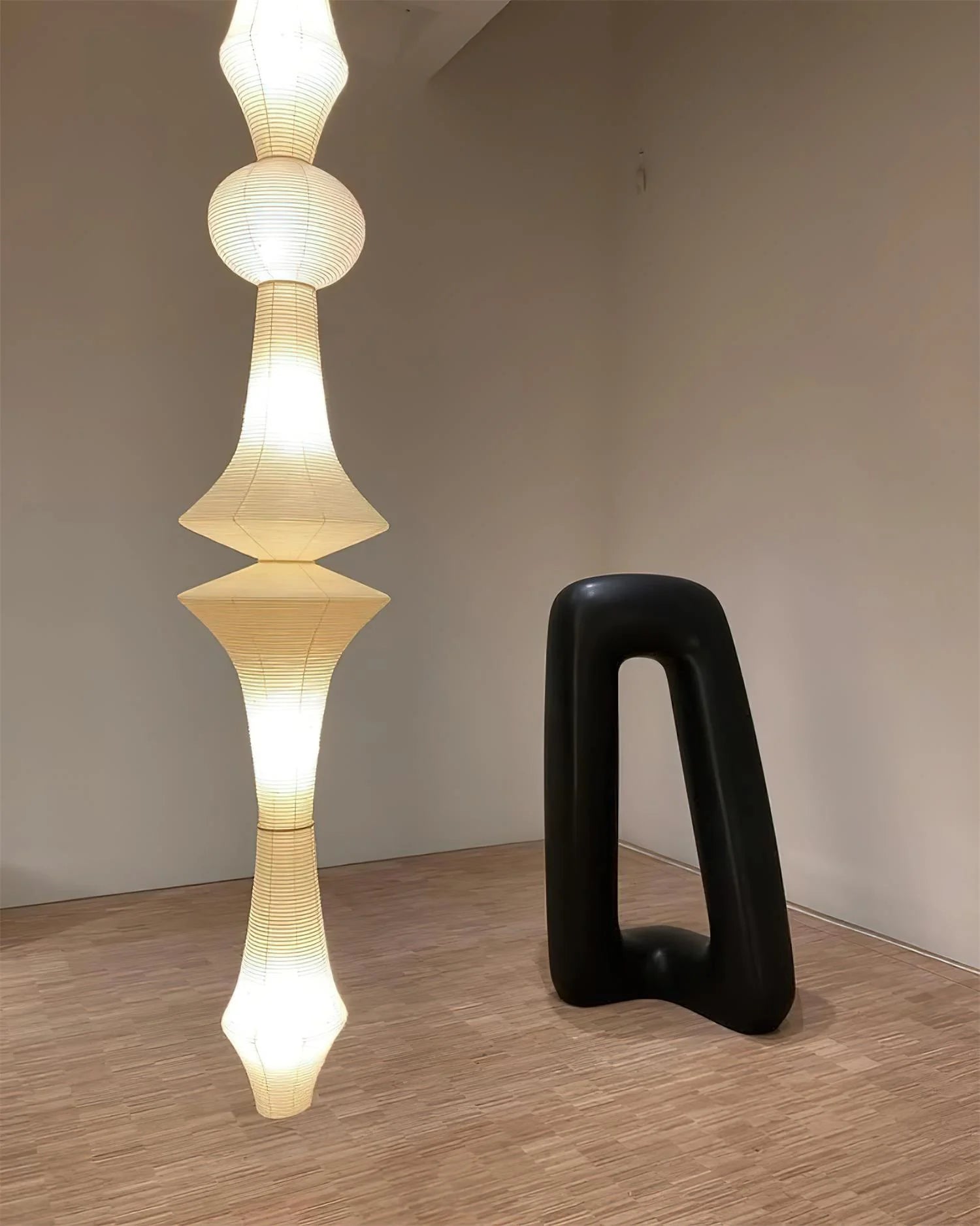 Washi Paper E Pendant Light - Yiarolight