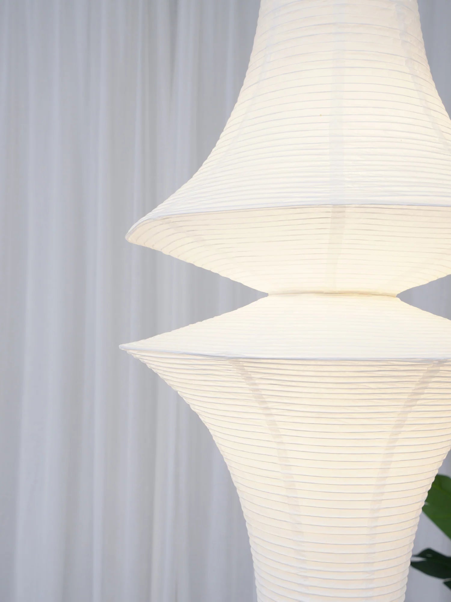 Washi Paper E Pendant Light - Yiarolight