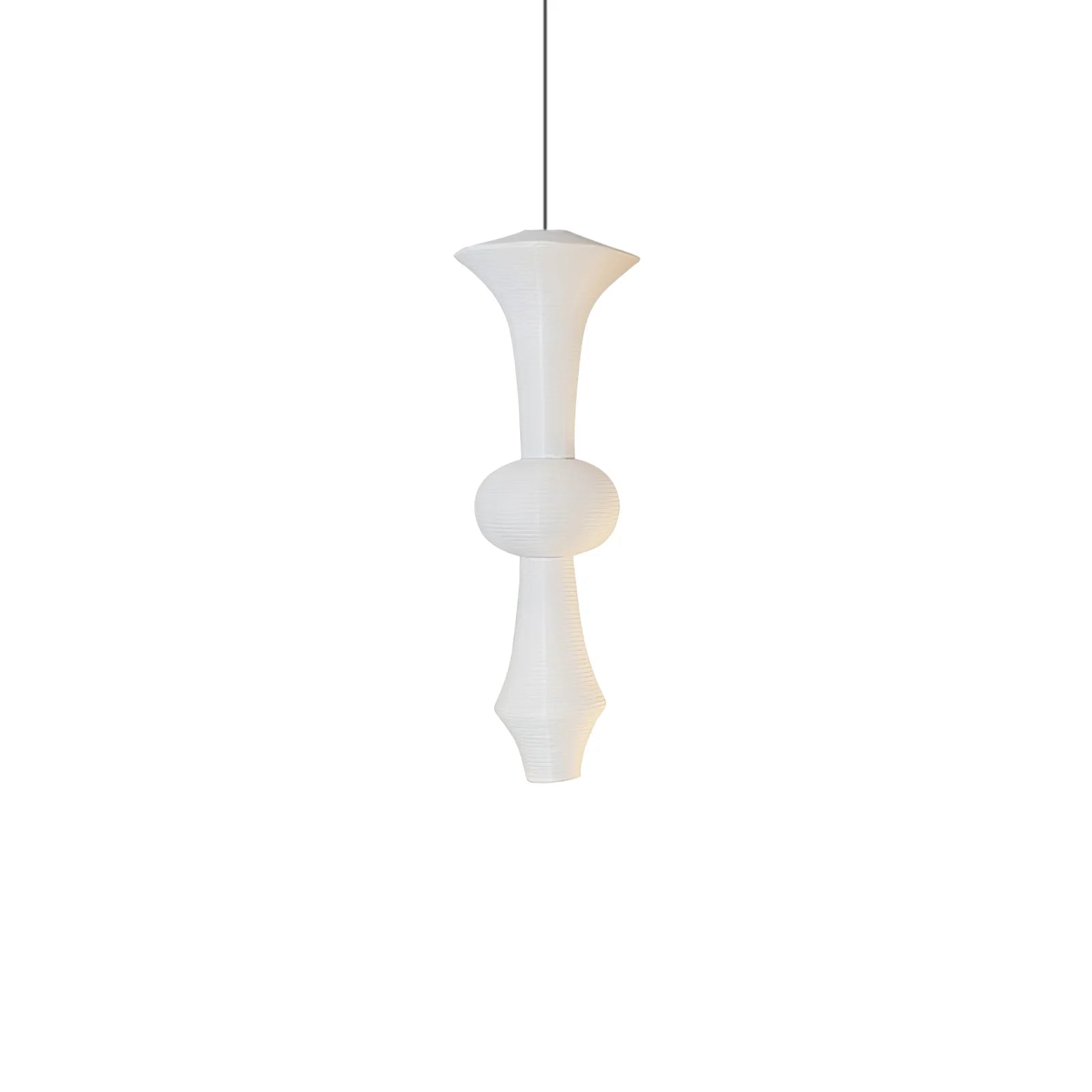 Washi Paper E Pendant Light - Yiarolight