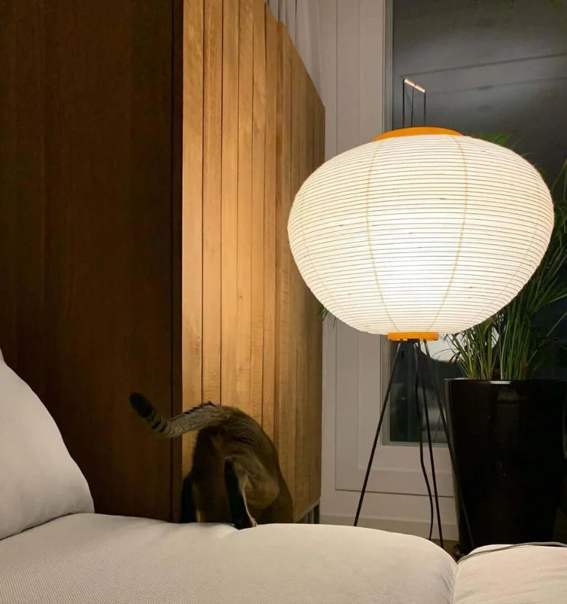 Washi Paper Floor Lamp - Yiarolight
