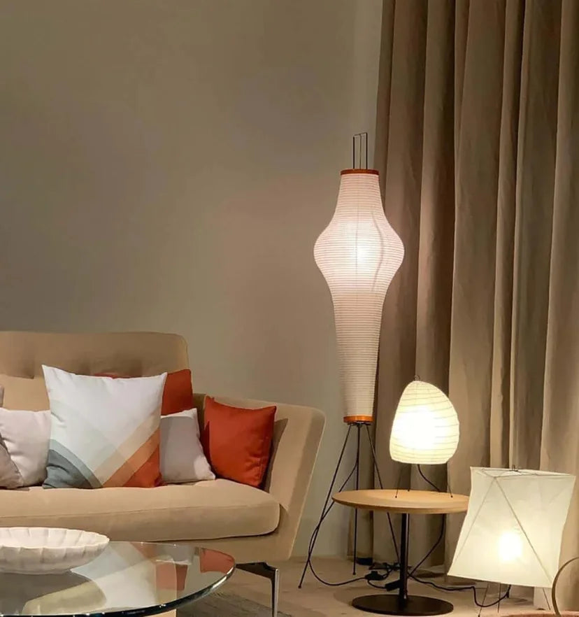 Washi Paper Floor Lamp - Yiarolight