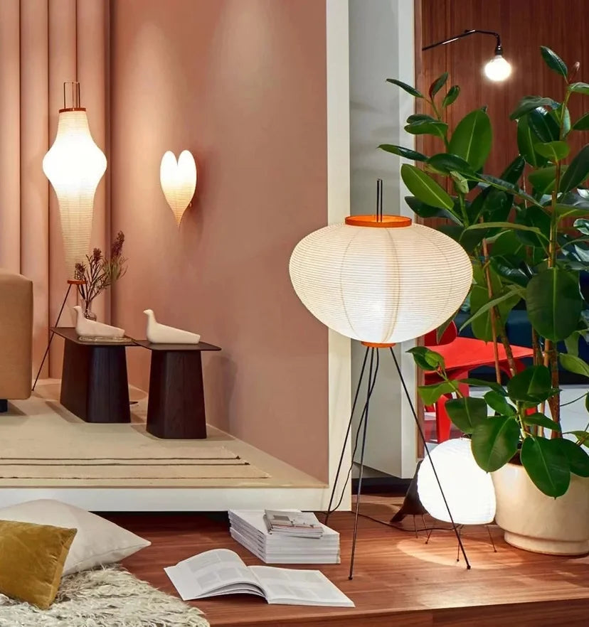 Washi Paper Floor Lamp - Yiarolight