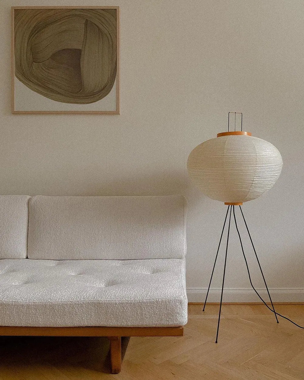 Washi Paper Floor Lamp - Yiarolight