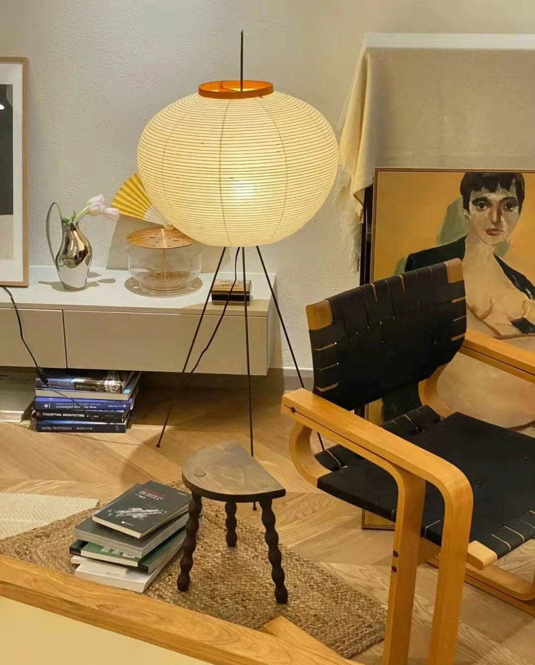 Washi Paper Floor Lamp - Yiarolight