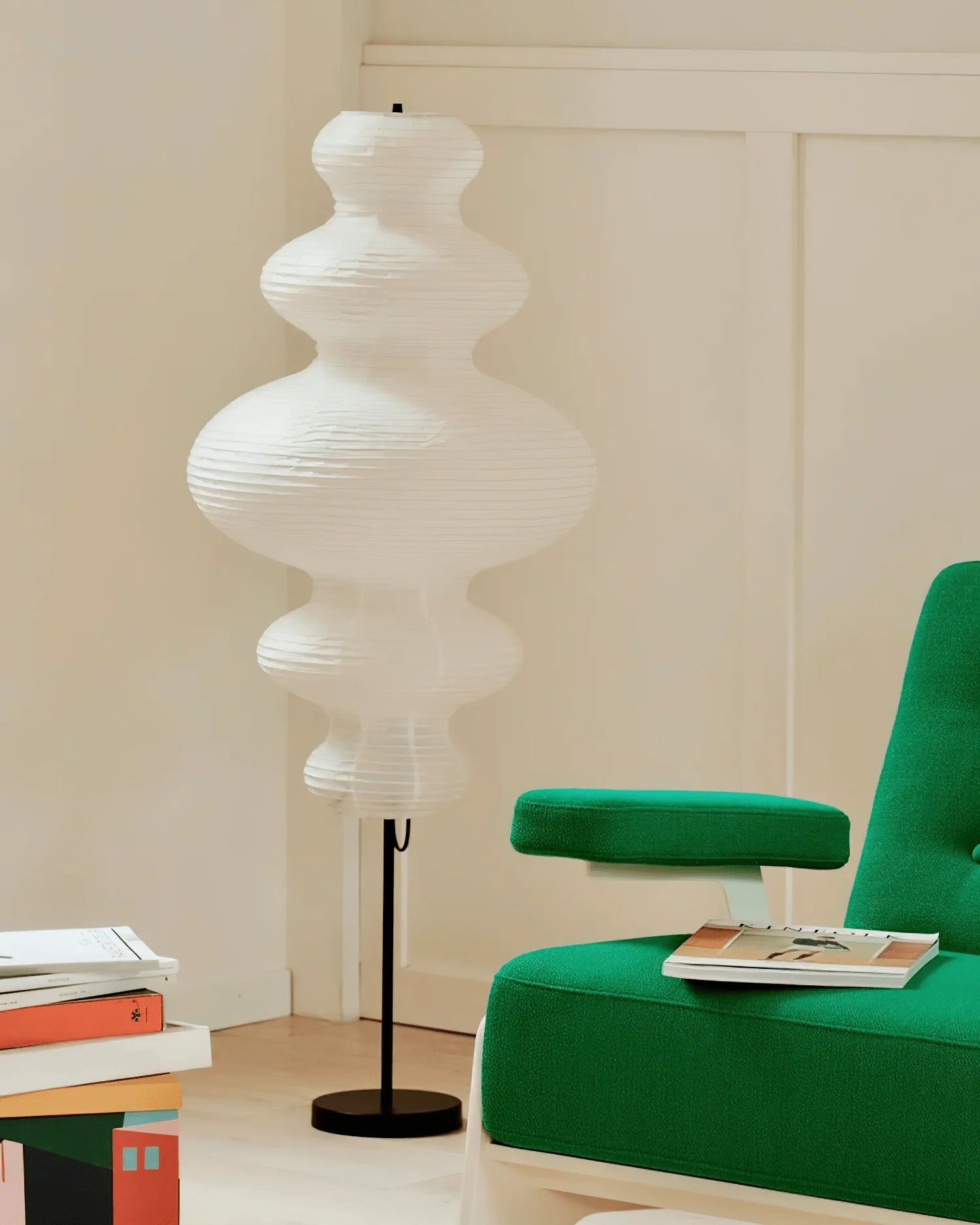 Washi Paper Juni Floor Lamp - Yiarolight