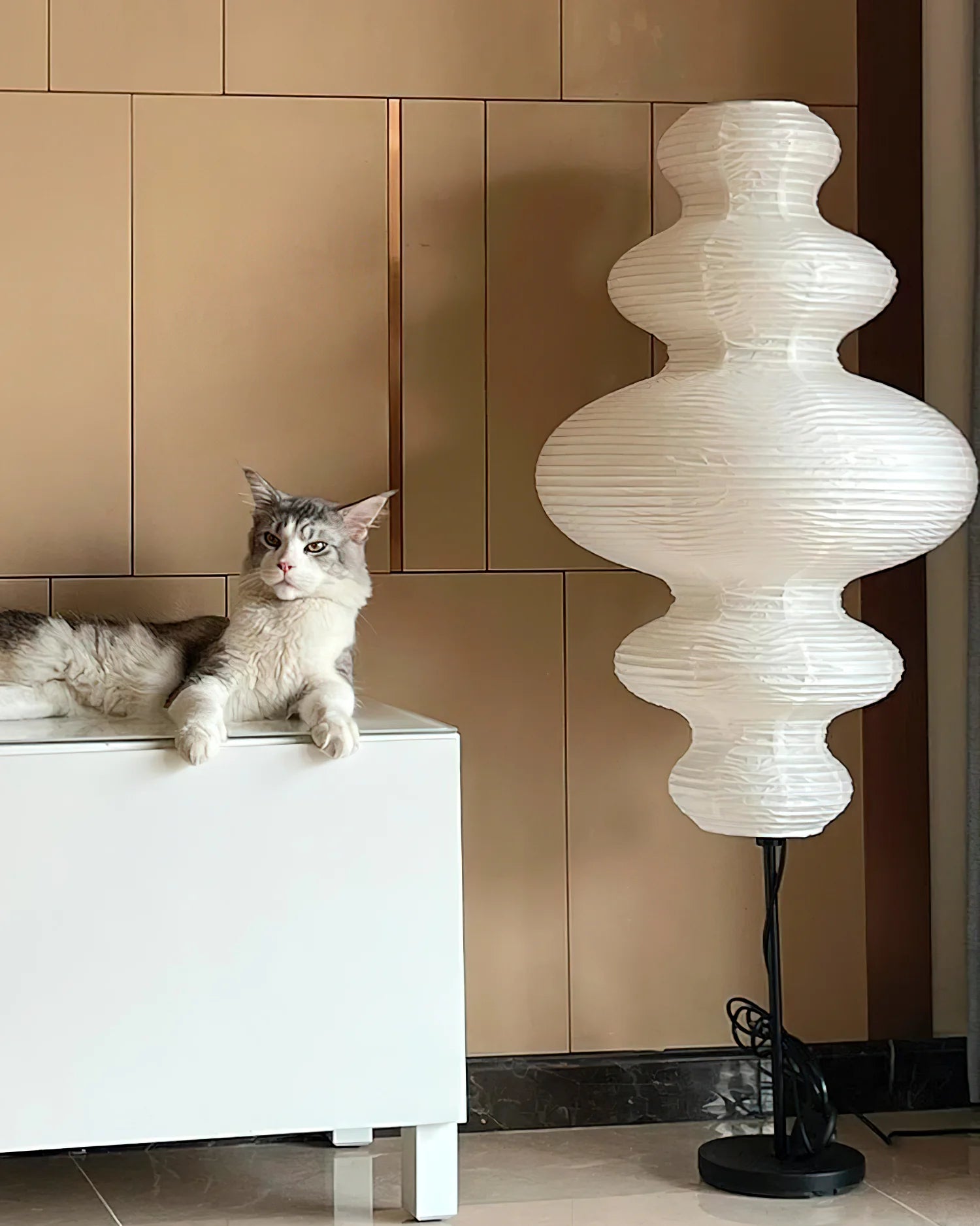 Washi Paper Juni Floor Lamp - Yiarolight