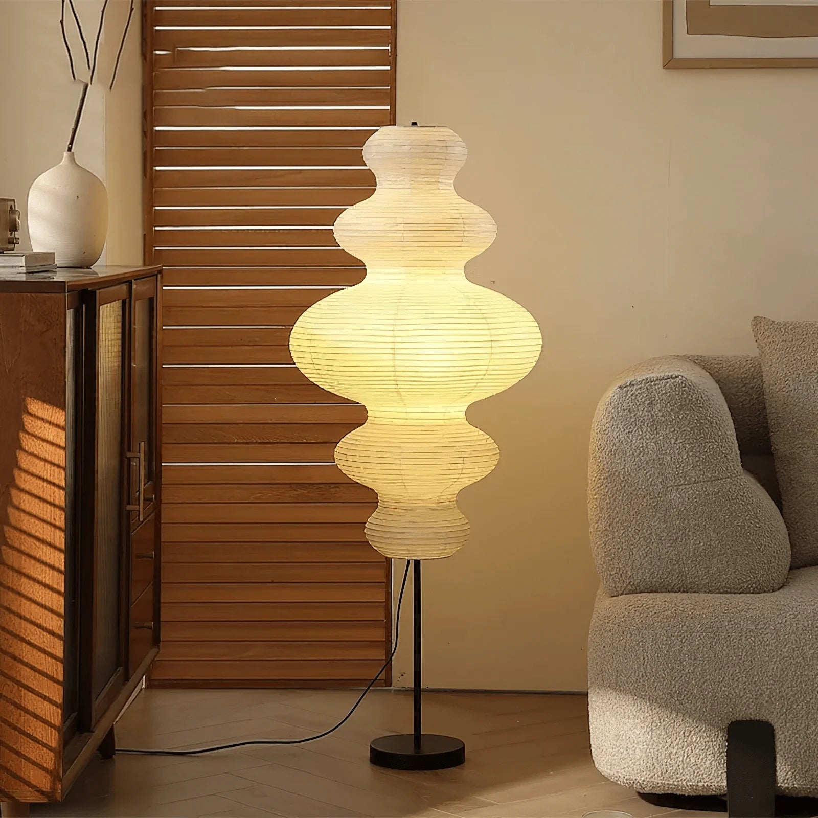 Washi Paper Juni Floor Lamp - Yiarolight