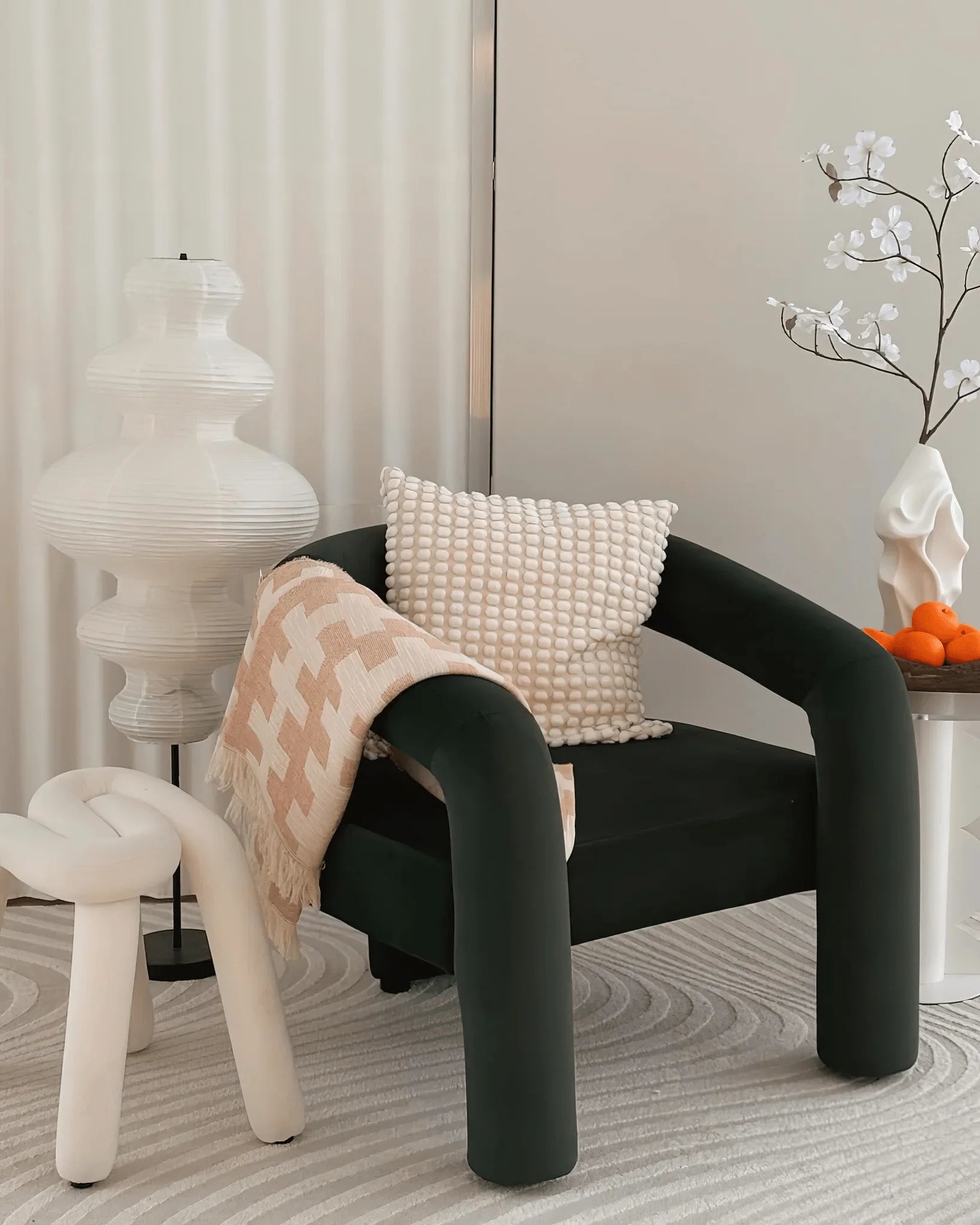 Washi Paper Juni Floor Lamp - Yiarolight