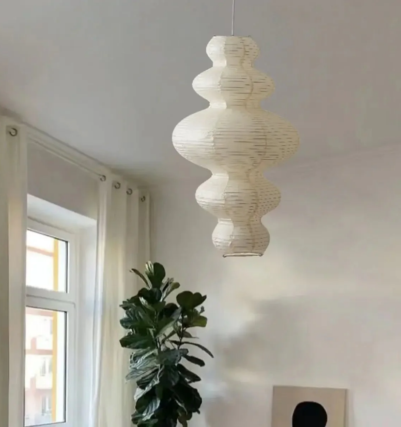 Washi Paper Juni Pendant Lamp - Yiarolight