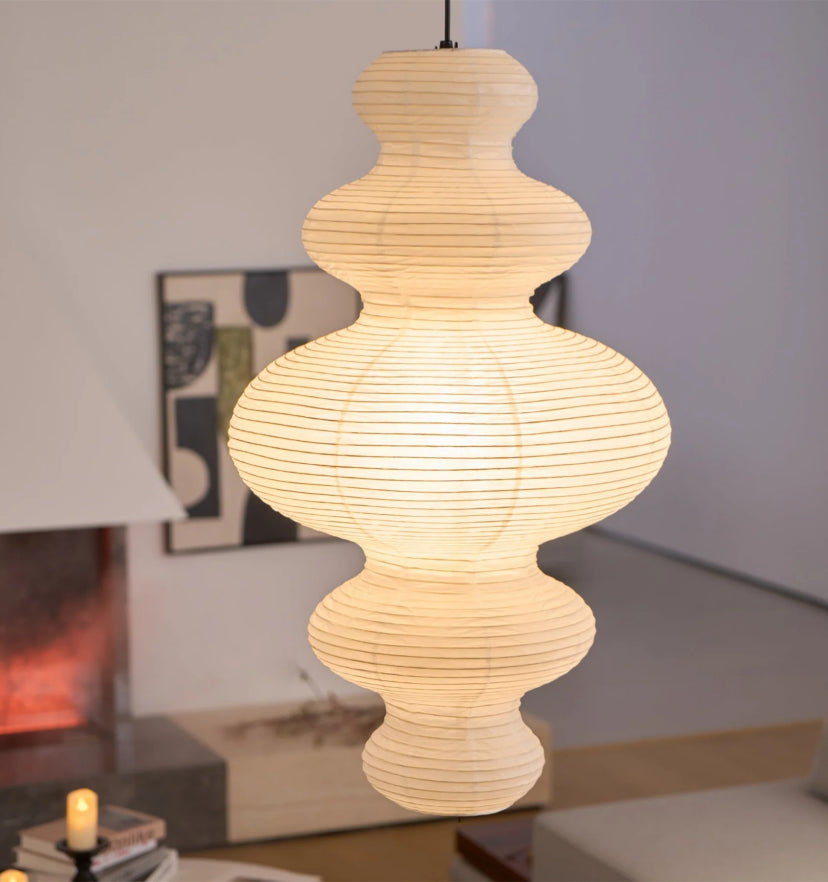 Washi Paper Juni Pendant Lamp - Yiarolight