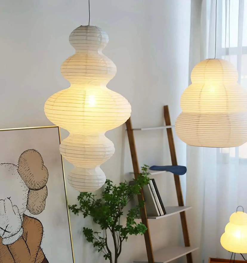 Washi Paper Juni Pendant Lamp - Yiarolight