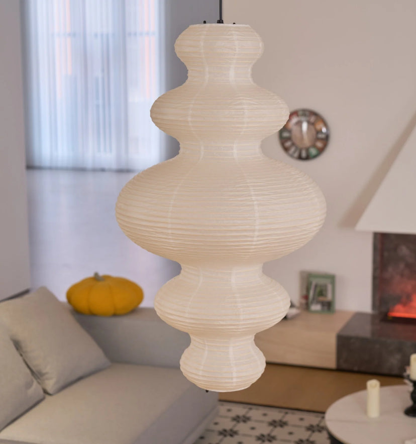 Washi Paper Juni Pendant Lamp - Yiarolight