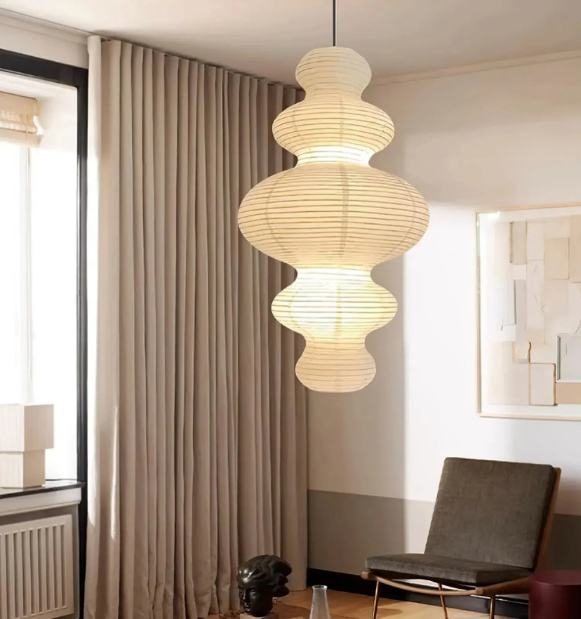 Washi Paper Juni Pendant Lamp - Yiarolight