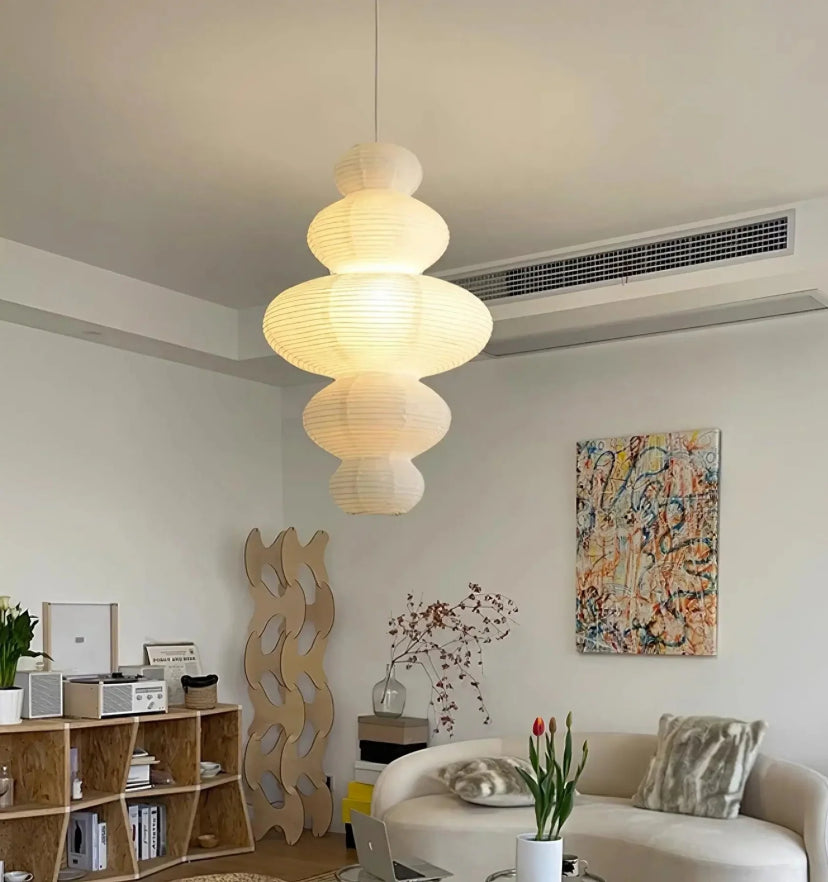 Washi Paper Juni Pendant Lamp - Yiarolight