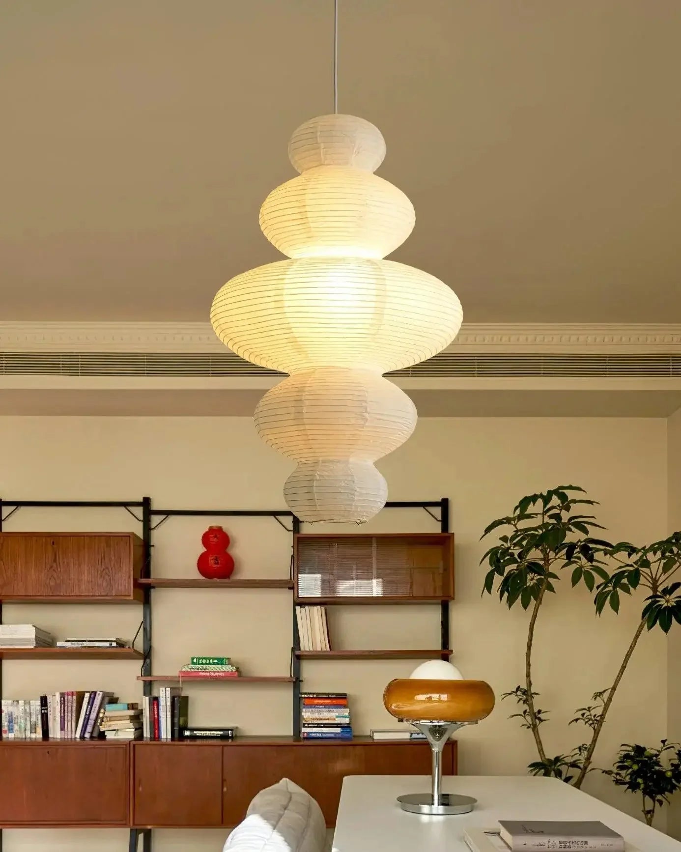 Washi Paper Juni Pendant Lamp - Yiarolight