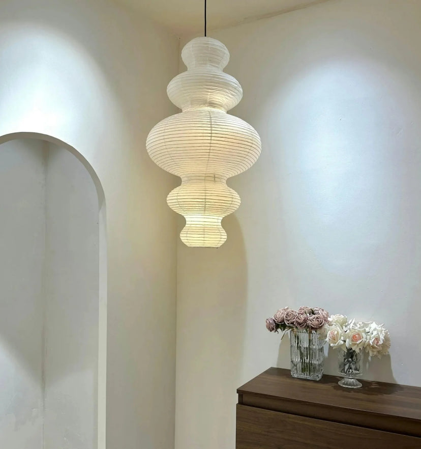 Washi Paper Juni Pendant Lamp - Yiarolight