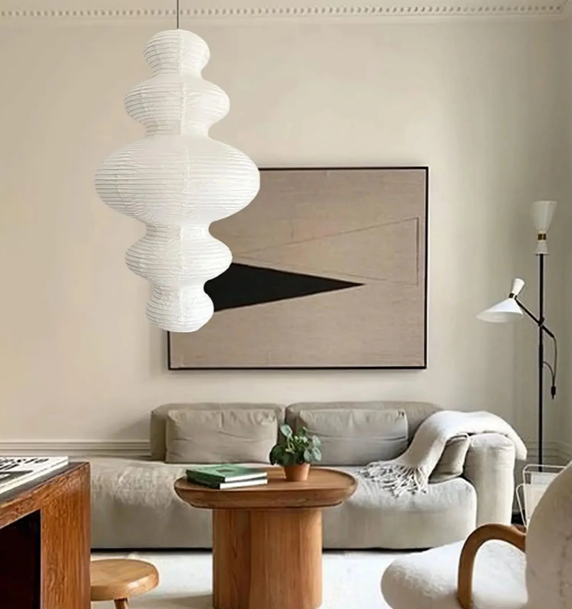 Washi Paper Juni Pendant Lamp - Yiarolight