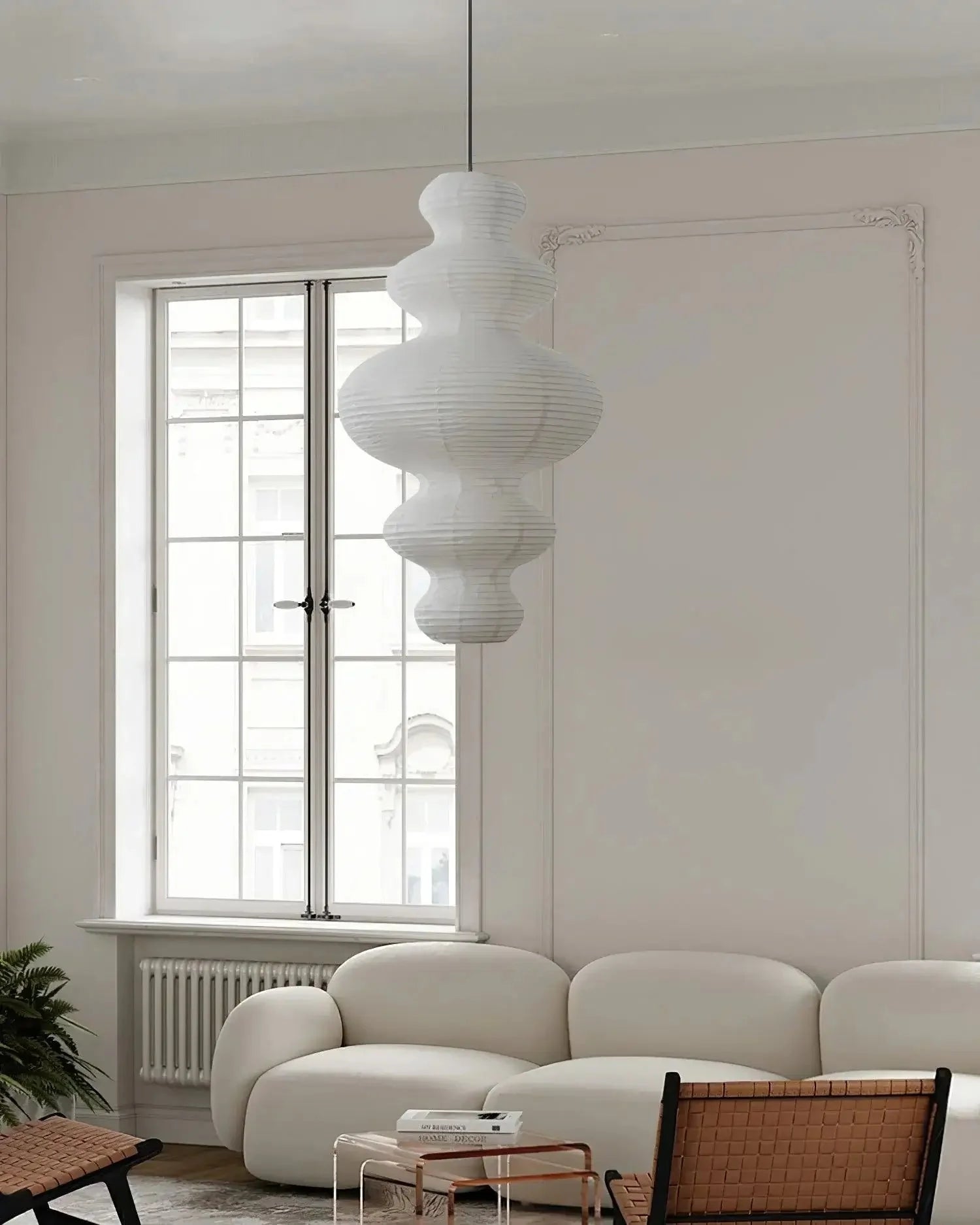 Washi Paper Juni Pendant Lamp - Yiarolight