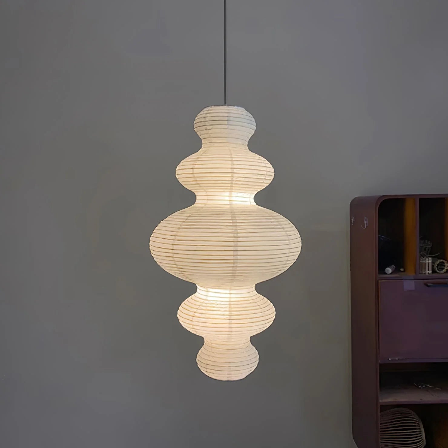 Akari Juni Pendant Swag Lamp - Yiarolight