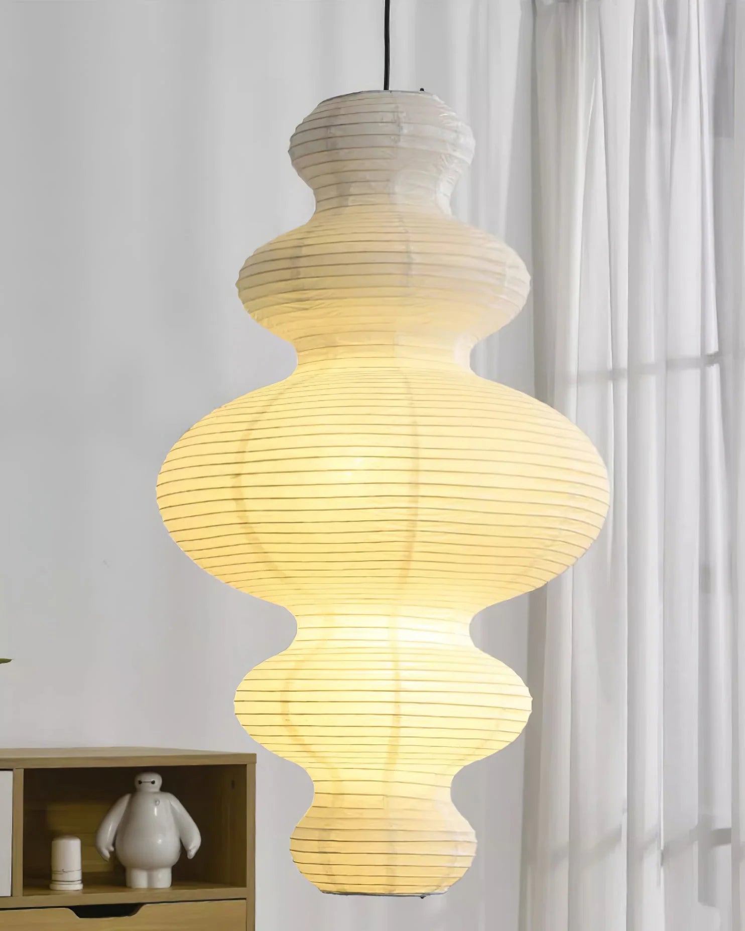 Akari Juni Pendant Swag Lamp - Yiarolight