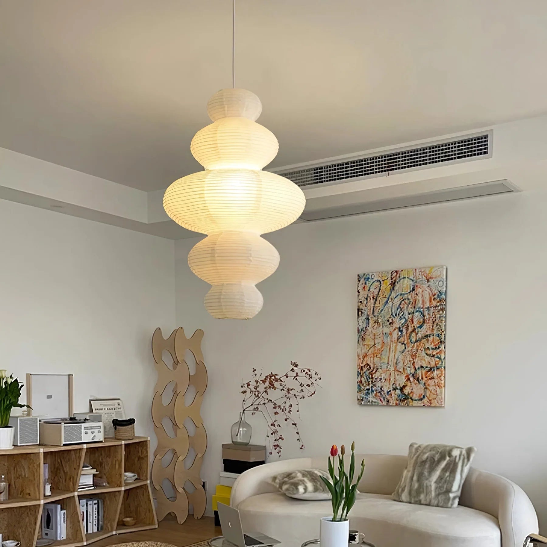 Akari Juni Pendant Swag Lamp - Yiarolight