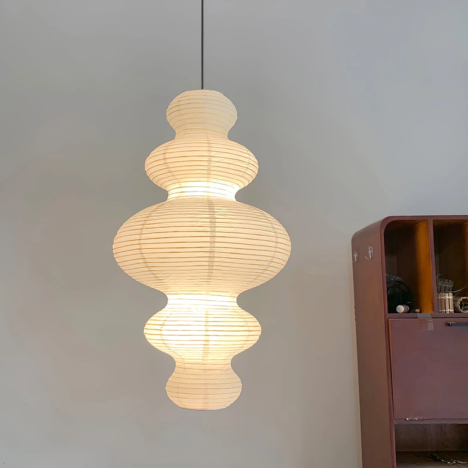 Akari Juni Pendant Swag Lamp - Yiarolight