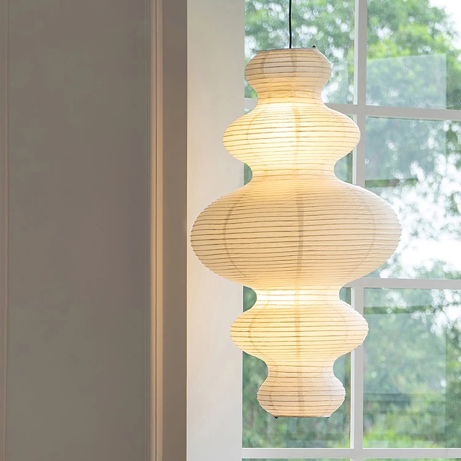 Akari Juni Pendant Swag Lamp - Yiarolight