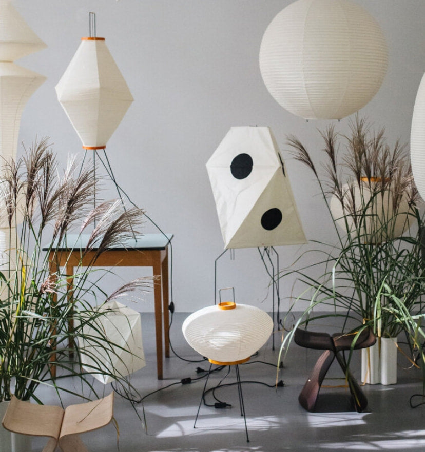 Washi Paper UF3-Q Floor Lamp - Yiarolight
