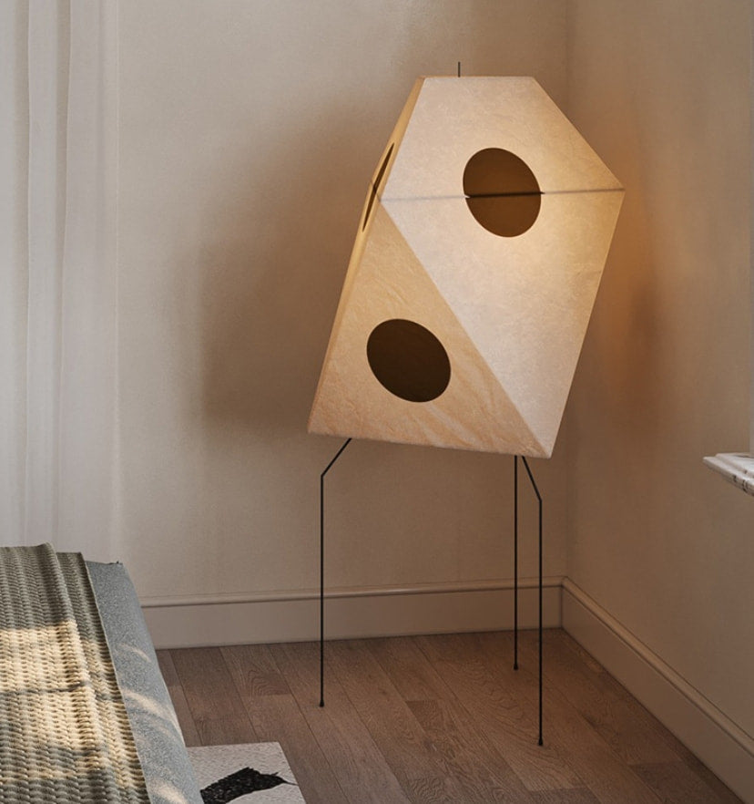 Washi Paper UF3-Q Floor Lamp - Yiarolight