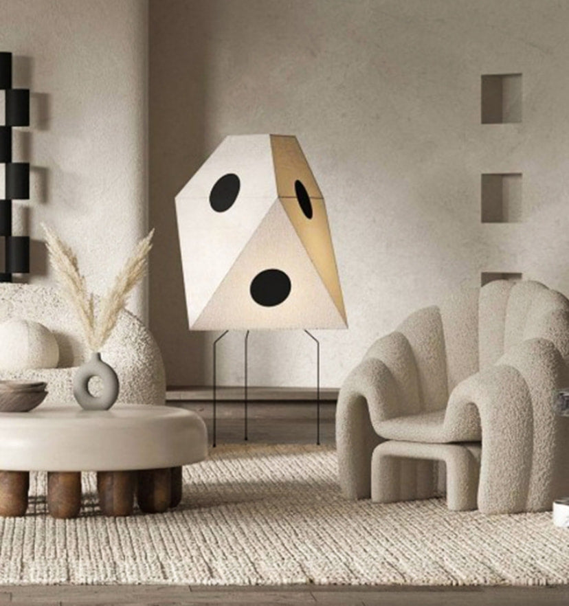 Washi Paper UF3-Q Floor Lamp - Yiarolight