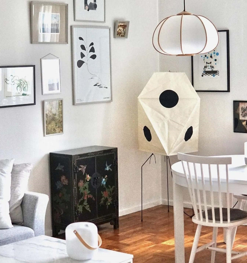 Washi Paper UF3-Q Floor Lamp - Yiarolight